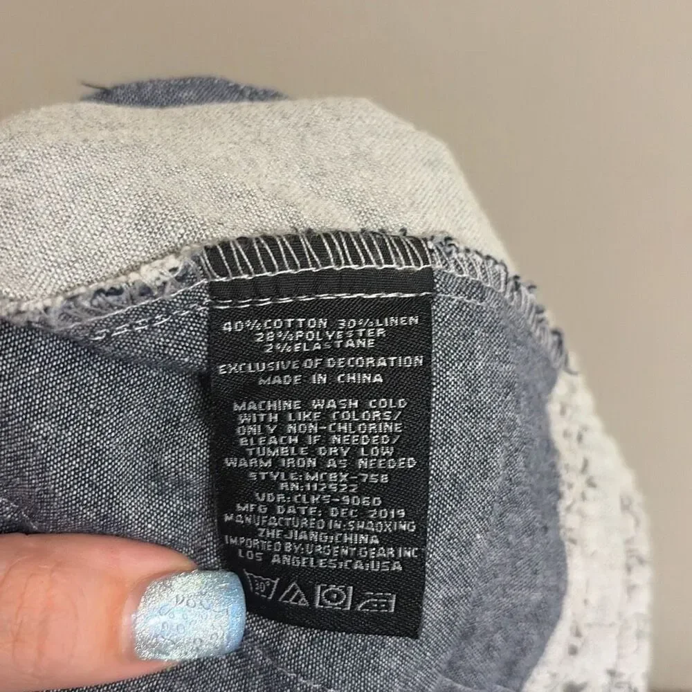✨Civil Society Grossman Grey Sz M/32 Pants✨